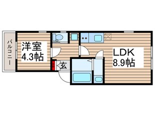 Park Asaの物件間取画像